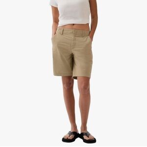 GAP Tan Bermuda Shorts Casual Cotton Blend